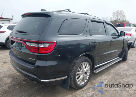 2016 Dodge Durango Limited из США, поврежденный, VIN 1C4RDHDG9GC480372